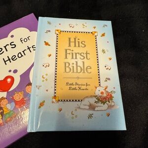 His First Bible Book + Prayers Book